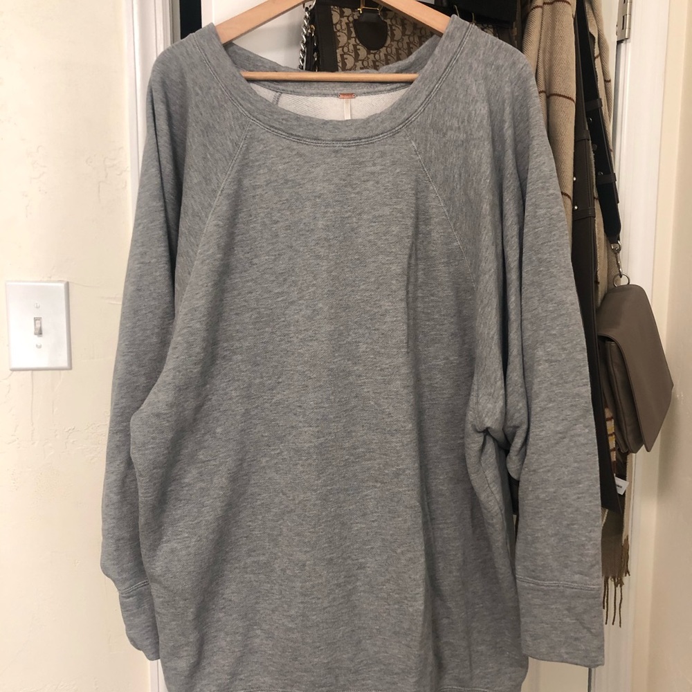 Free People Oversized Sweatshirt